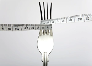 Dieting Concept Prints: Dieting, conceptual image