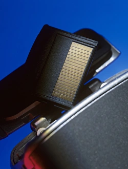 Data Storage Devices Prints: Digital camera and memory card