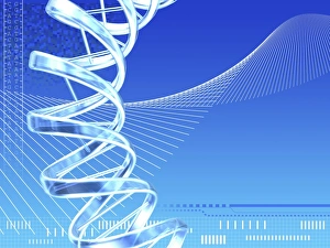 DNA Molecule Print