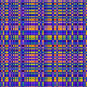 DNA Double Helix Prints: DNA sequence, artwork F008 / 3425