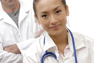 Healthcare Workers Prints: Doctors with stethoscope