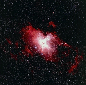 Astronomy Science Images Prints: Eagle nebula (M16)