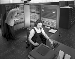 Vintage Computer Technology Prints: Early computers C014 / 0565