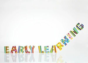 Child Development Pictures Prints: Early learning, conceptual image