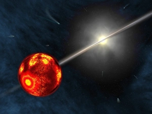 Solar System Formation Prints: Early solar system, artwork