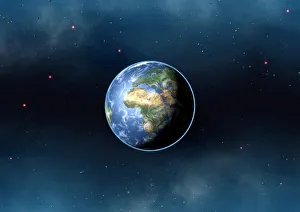 Earth From Space Prints: Earth from space
