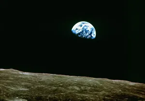 Earthrise over Moon, Apollo 8 Earthrise over Moon, Apollo 8