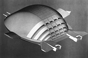 EKIP flying vehicle, artwork EKIP flying vehicle, artwork