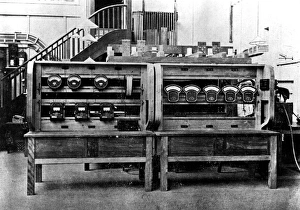 National Physical Laboratory UK Prints: Electrical testing station, 1906