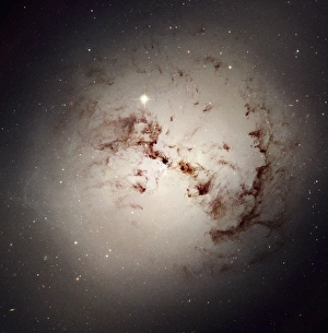 Elliptical galaxy NGC 1316, HST image Elliptical galaxy NGC 1316, HST image