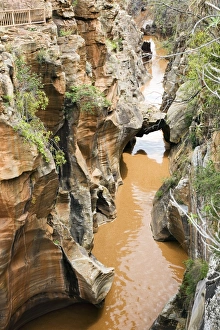 Blyde River Canyon Landscape Prints: Eroded sandstone potholes