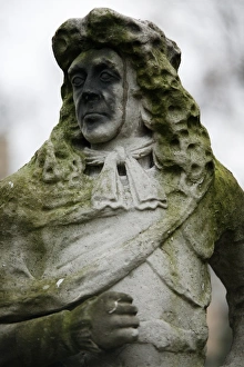Images Dated 13th April 2004: Acid Eroded Stone Statue Print