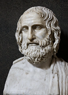 Vatican Museum Artifacts Prints: Euripides