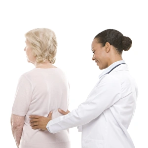 Medical Checkup Prints: Back examination
