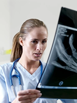 Medical Imaging Techniques Prints: Examining X-ray