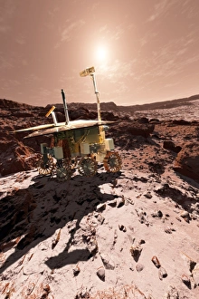 NASA Mars Mission Prints: ExoMars rover, artwork
