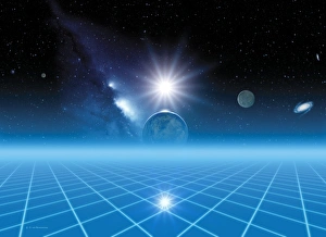Extrasolar Planet Prints: Extrasolar planetary system, artwork