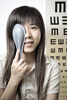 Visual Acuity Test Prints: Eye test C014 / 4594