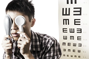 Optometrist Consultation Prints: Eye test C016 / 3123