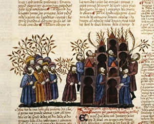 Images Dated 18th March 2013: Feast of Tabernacles Print