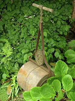 Gardening Tool Prints: Garden roller