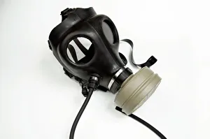 Gas Mask Protection Prints: Gas mask