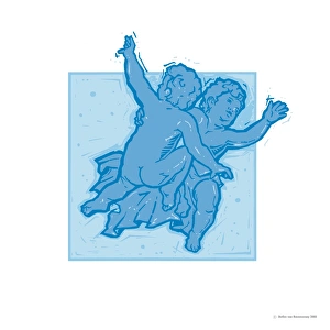 Zodiacal Constellations Prints: Gemini