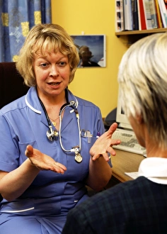 Doctor Patient Communication Prints: General practice nurse