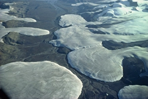 Aerial View of Piedmont Glacier Print