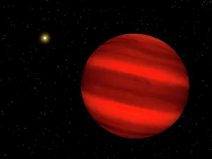Gliese 229 system, artwork Gliese 229 system, artwork