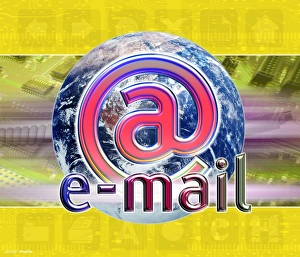 Images Dated 15th May 2000: Global Email Communication Print