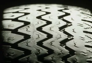 Graphics And Pattern Prints: Motor Vehicle Tyre Tread Print