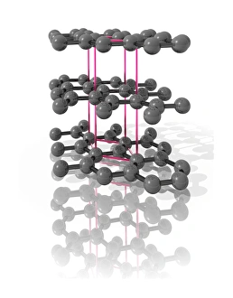 Hexagonal Carbon Lattice Prints: Graphite