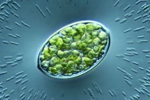 Light Microscopy Images Prints: Green algae, light micrograph C014 / 4670