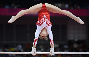 Gymnast on the bar, London 2012 C015/5896 Gymnast on the bar, London 2012 C015/5896