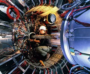 Images Dated 9th October 2003: H1 particle detector