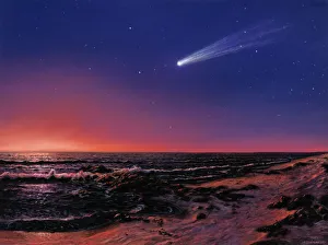 Cosmology Science Images Prints: Hale-Bopp comet