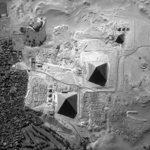 Ancient Egyptian Architecture Prints: Pyramids at Giza