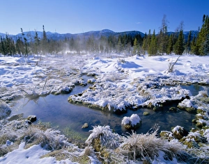 Geothermal Hot Springs Prints: Hot spring