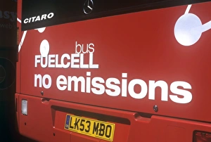 Hydrogen-Powered Bus Print