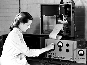 1954 Infrared Spectrometer Print