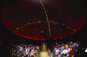 Planetarium interior Print