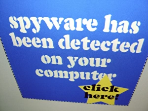Computer Virus Protection Prints: Internet spyware detection
