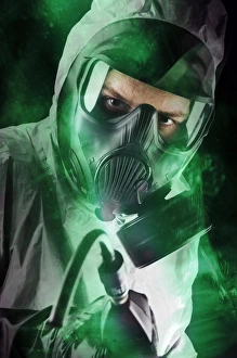 Science Lab Equipment Prints: Isolation suit
