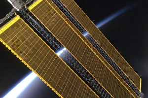 Images Dated 28th June 2010: International Space Station Solar Array Print