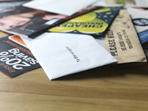 Waste Management Issues Prints: Junk mail