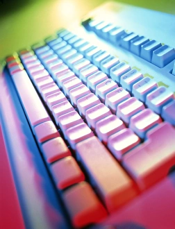 Computer Keyboard Prints: Keyboard of a computer