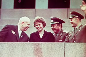 Krushchev, Tereshkova, Nikolayev, Gagarin Krushchev, Tereshkova, Nikolayev, Gagarin