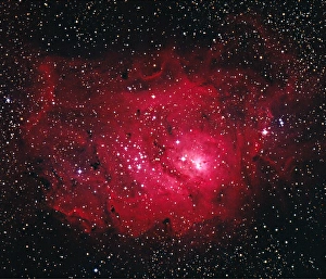 Lagoon nebula M8 Lagoon nebula M8
