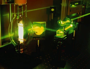 Laser bulb research Laser bulb research